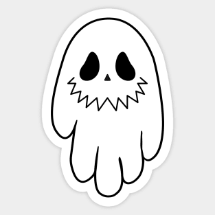 Ghost blobs halloween No.7 Sticker